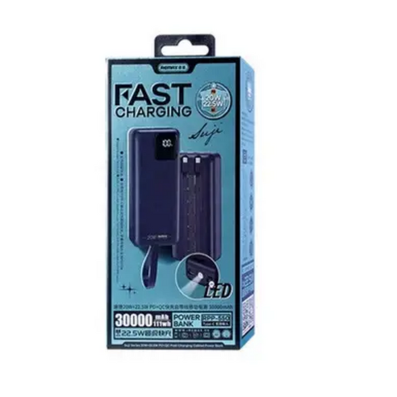 Повербанк 30000мАг PD20W+QC 22.5W REMAX RPP-550 (47239-RPP-550_954) | Зображення 7