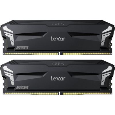 Модуль памяти для компьютера DDR5 32GB (2x16GB) 6000 MHz Ares Black Lexar (LD5U16G60C320A-RGD)