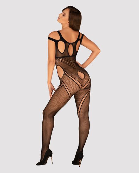 Комбінезон-сітка Obsessive G322 Чорний S/M/L | Зображення 1