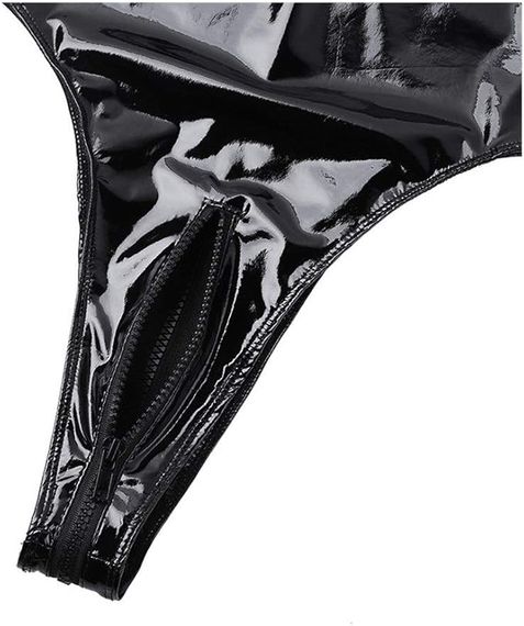 Еротичний боді з ефектом втягування. Латекс. Розмір L | Зображення 3