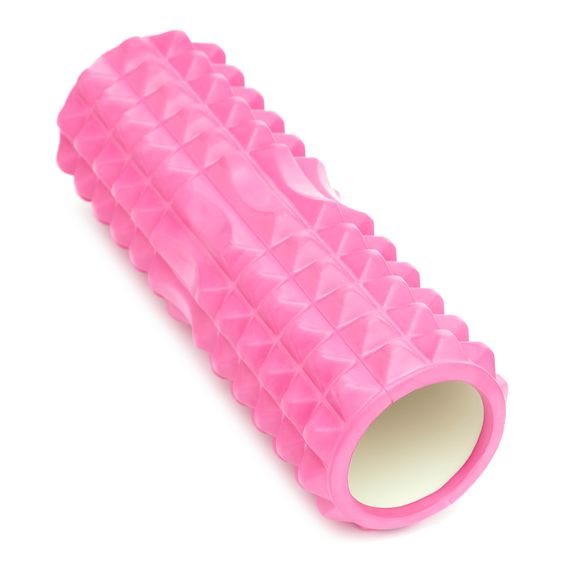 Масажний ролик Cornix EVA 33 x 14 см (валик, ролер) XR-0327 Pink | Зображення 3