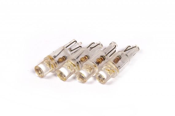 Лампы W1,2w LED белый (4 штуки)
