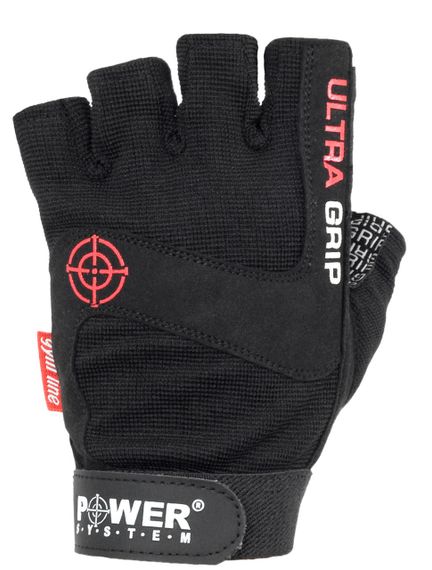 Рукавички для фітнесу Power System PS-2400 Ultra Grip Black S | Зображення 4