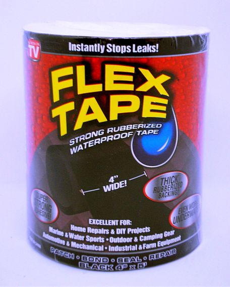 Стрічка Flex скотч Flex Tape 10 х 150 см клейка міцна водонепроникна ізоляційна | Зображення 1