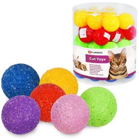 Flamingo Glitter Ball фламинго блестящий мяч игрушка для котов