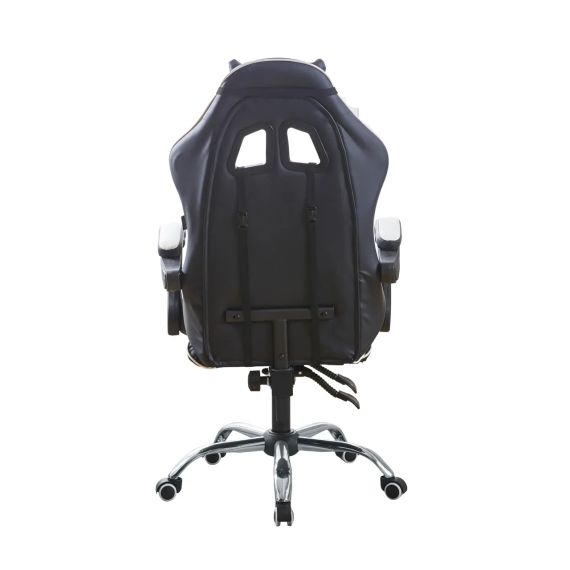 Кресло геймерское Bonro BN-810 черно-белое игровое компьютерное 42400279 | Зображення 7