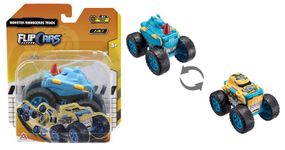Машинка-трансформер Flip Cars 2 в 1 Монстр-трак Носорог (EU463875A-03)