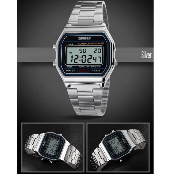 Годинник наручний чоловічий SKMEI 1123SI RL-22 | Зображення 1