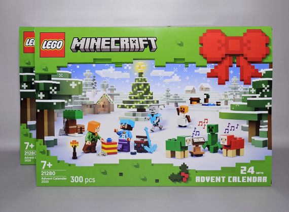 Новорічний адвент календар ЛЕГО Майнкрафт 2025 Оригінал LEGO Minecraft Advent Calendar 2025 | Зображення 2