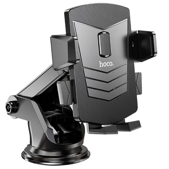 Автотримач Hoco CA83 David one-button (center console) Black