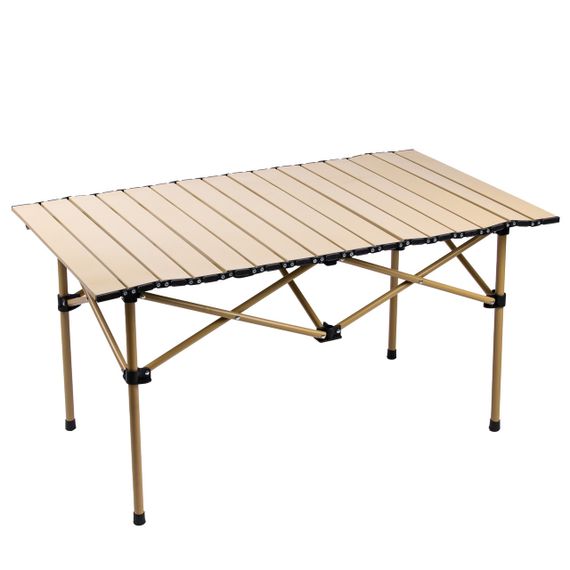 Складаний стіл для пікніків 95 x 55 x 50 см, бежевий