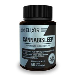 Дієтична добавка Канабісліп CANNABISLEEP капсули №60