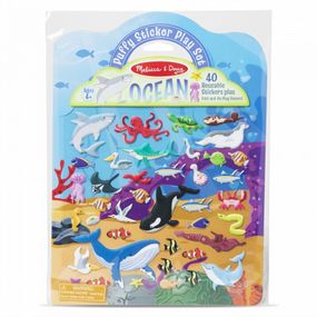 Набор для творчества Melissa&amp;Doug объемные многоразовые наклейки Океан (MD30520)