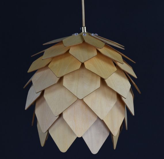 Люстра підвісна на 1 лампочку 27756 Латунь 35-170х25х25 см. | Зображення 1