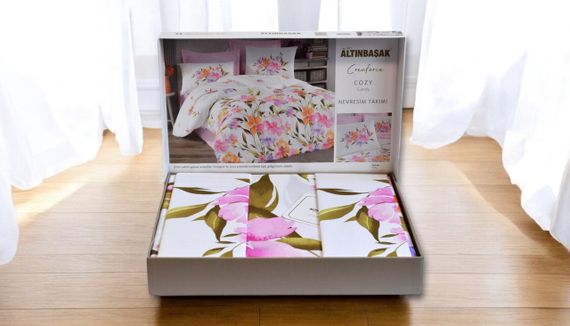 Постельное белье Altinbasak Ranforse 160 х 220 см Cozy Candy | Зображення 3