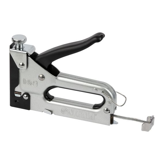 Степлер Sigma з регулятором для скоб 4-14мм хром (2821021) | Зображення 2