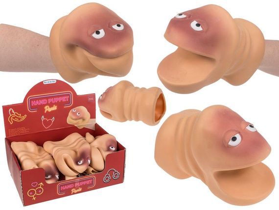 Лялька на руку у вигляді пеніса Hand Puppet Penis Sex Aura