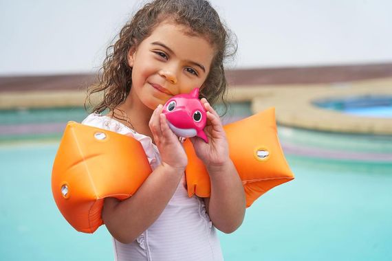 Интерактивная игрушка акула для ванны Акуленок мама оригинал Baby Shark Mommy | Зображення 6