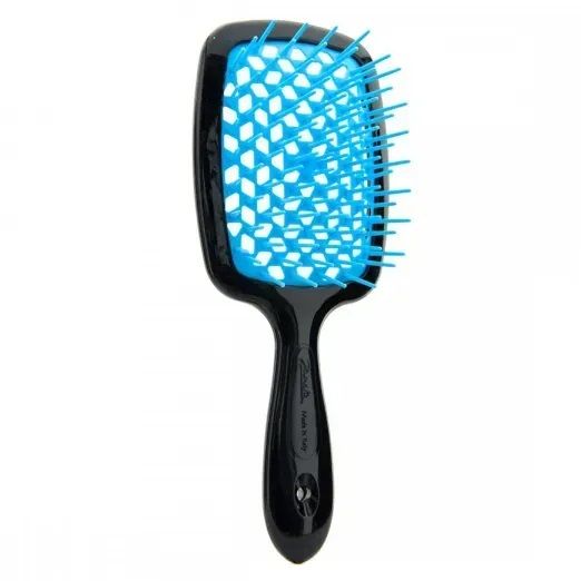 Гребінець для волосся Janeke 1830 Superbrush The Original Italian 71SP226 TSE Чорно-голуба