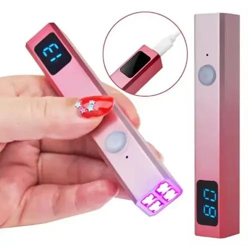 Ультрафиолетовая УФ/ светодиодная лампа для дизайна ногтей USB AND 1-44 | Зображення 1