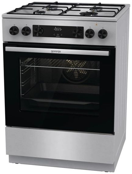 Плита комбинированная Gorenje GKS6С70XJ 71 л | Зображення 2