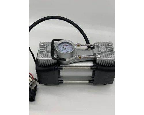 Автомобильный компрессор двухпоршневой Air Compressor 12V 628-4x4 | Зображення 5