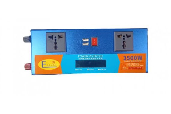 Перетворювач напруги з 12V/24V 220V 3500W LCD SMART (EY3500W) | Зображення 1