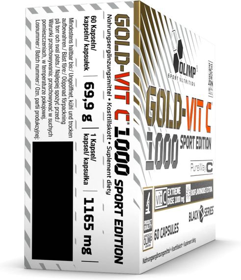 Витамин С Olimp Gold Vit C 1000 Sport Edition 60 капсул | Зображення 1