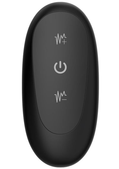 Анальна пробка з вібрацією та пультом Playhouse Smooth Anal Plug, синя, 13 × 4,5 см Sex Aura | Зображення 7