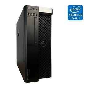 Сервер Dell Precision T7810 Tower / 2x Intel Xeon E5-2697 v4 (8 (16) ядер по 3.2 - 3.6 GHz) / 64 GB DDR4 / 256 GB SSD M.2 / 685W / Win 10 Pro б/у