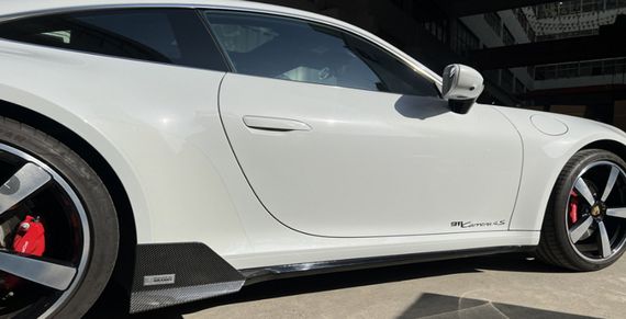 Боковые пороги для Porsche 911 2018- гг