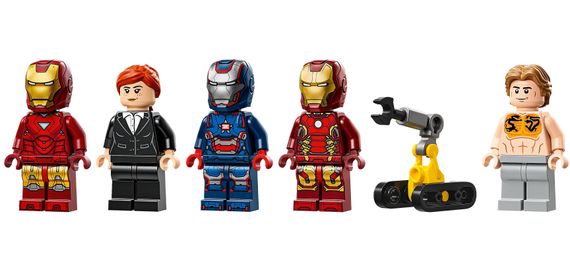 Конструктор LEGO Super Heroes Лаборатория Железного Человека: зал брони 76315 | Зображення 9
