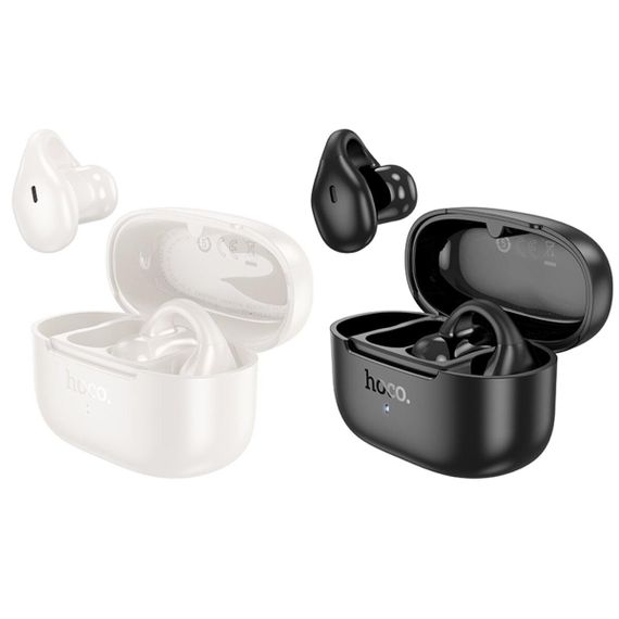 Бездротові навушники HOCO EA9 Clear sound clip-on true wireless BT headset Black | Зображення 2