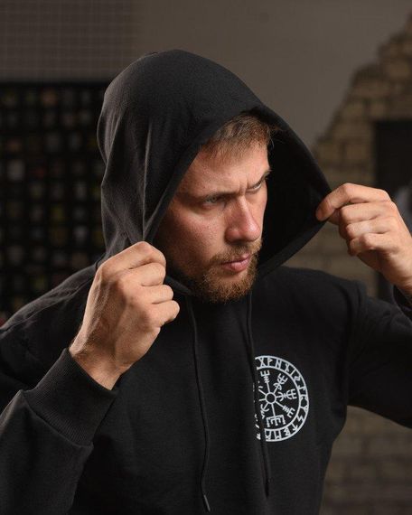 Худі maklin руни black НП4881 | Зображення 7