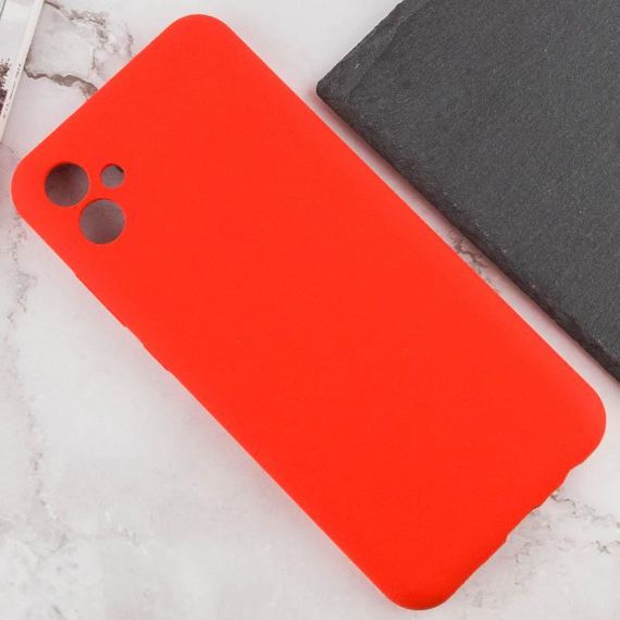 Чехол Silicone Cover Lakshmi Full Camera (AAA) для Samsung Galaxy A07 Красный / Red | Зображення 4