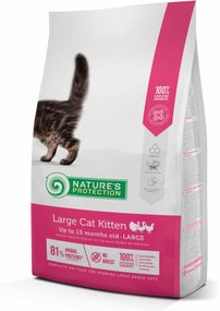 Nature's Protection Large cat Kitten Сухий корм для кошенят великих порід 2 кг
