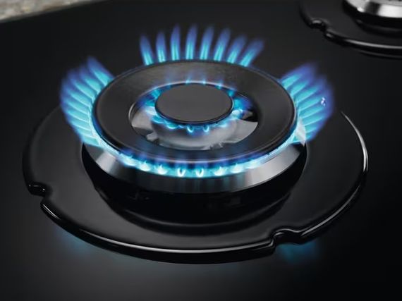 Варочная поверхность Electrolux газ на стекле KGG6437K | Зображення 4