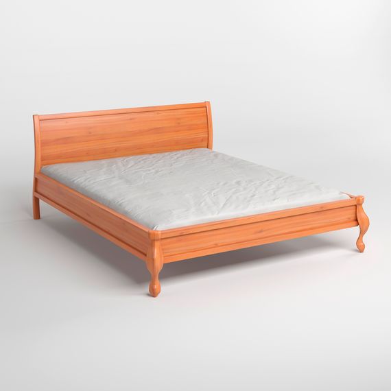 Односпальне дерев'яне ліжко Mebigrand Палермо Яблуня 90х200 см (MBG-11244) | Зображення 1