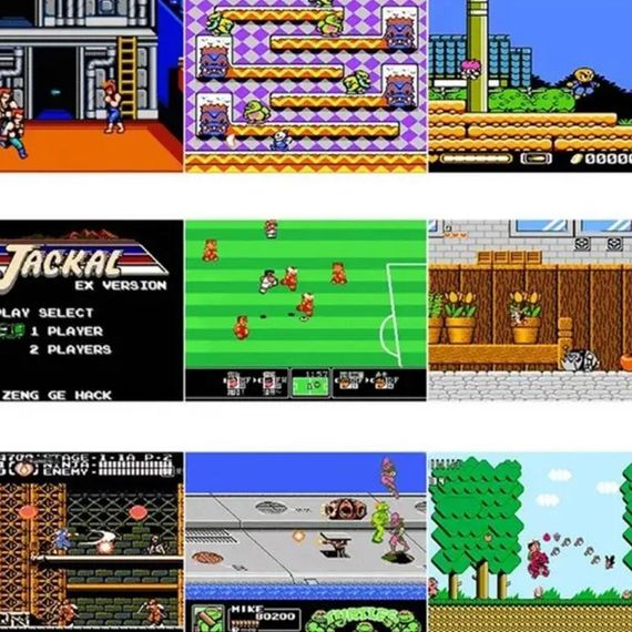 Ігрова ретро приставка 8 біт, на 400 ігор, SUP Game Box, колір Рандом / Портативна ігрова консоль / Денді | Зображення 6