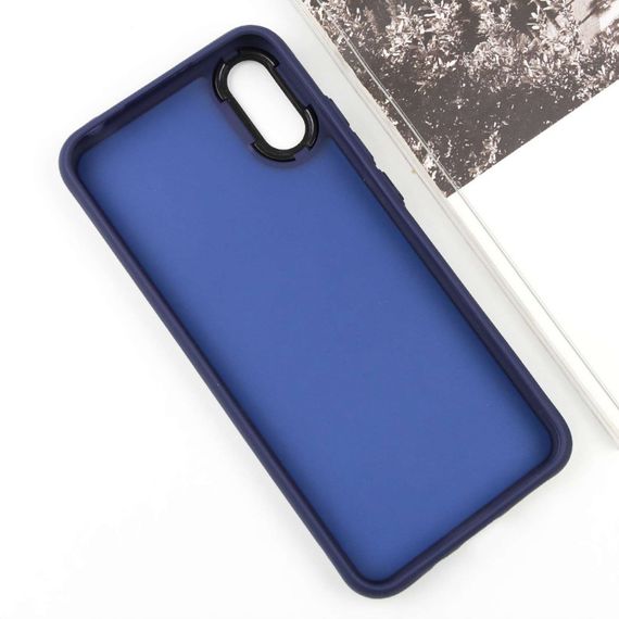 Чохол TPU+PC Lyon Frosted для Xiaomi Redmi 9A Navy Blue | Зображення 2