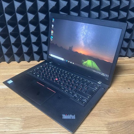 Ультрабук Lenovo ThinkPad L480 / 14" (1920x1080) IPS / Intel Core i5-8250U (4 (8) ядра по 1.6 - 3.4 GHz) / 16 GB DDR4 / 256 GB SSD / Intel UHD Graphics 620 / WebCam б/в | Зображення 5