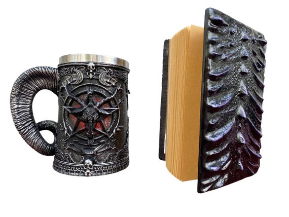 Подарунковий набір Кухоль 3D Стародавні Боги та Блокнот 3D «Око Ілюзій» | Зображення 1