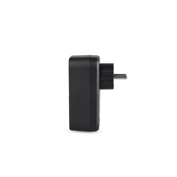 Мережевий адаптер VIDEX ONCORD з/з 1п 2.4A 2USB+USB-C Black | Зображення 2