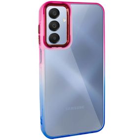 Чохол TPU+PC Fresh sip series для Samsung Galaxy A24 4G Синій / Рожевий