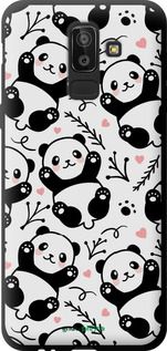 Чохол на Samsung Galaxy J8 2018 Панди "4318b-1511-2448"