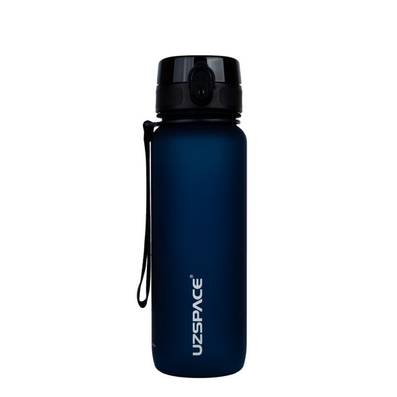 Пляшка для води UZSPACE 3053(Dark-Blue) 800 мл, темно-синя