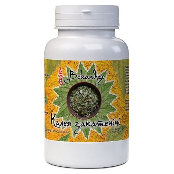 Комплекс для профілактики нервової системи Bekandze Калея закатечічі 60 Caps