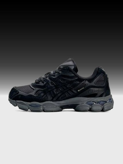 Чоловічі кросівки ASICS Gel-NYC Gore-Tex Black Grey (термо) , В'єтнам | Зображення 1