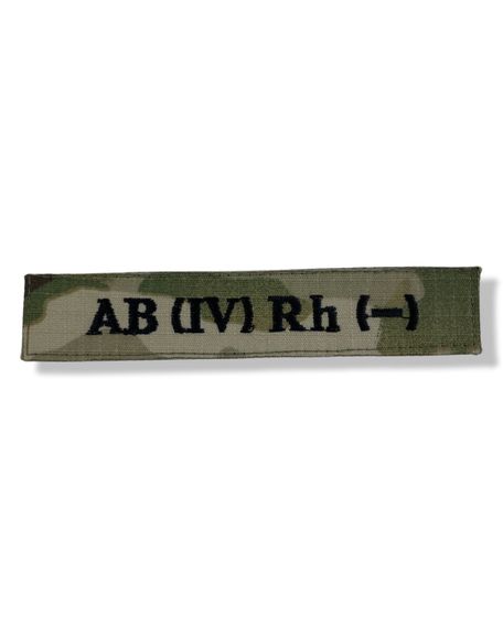 Нашивка група крові (AВ(IV) Rh-) Мультикам