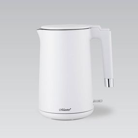 Электрочайник Maestro MR-026-WHITE, 1.7 л, 1800 Вт, с двойными стенками